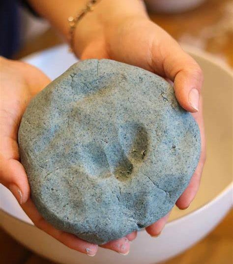 Masa nixtamalizada azul el medio